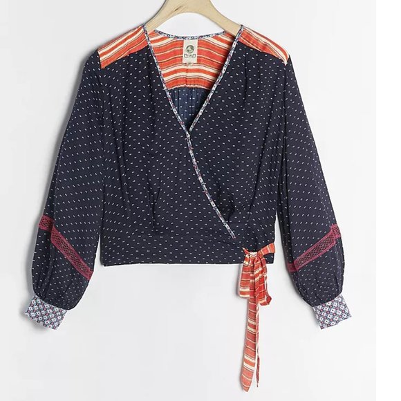 Anthropologie Tops - Anthropologie Lucinde Wrap Blouse